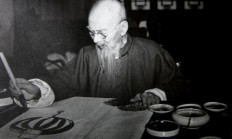 冷军画桃，毛茸茸的手感都画出来，何以输给徐悲鸿画的假桃子？