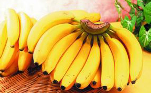 香蕉的图片，香蕉的功效与作用